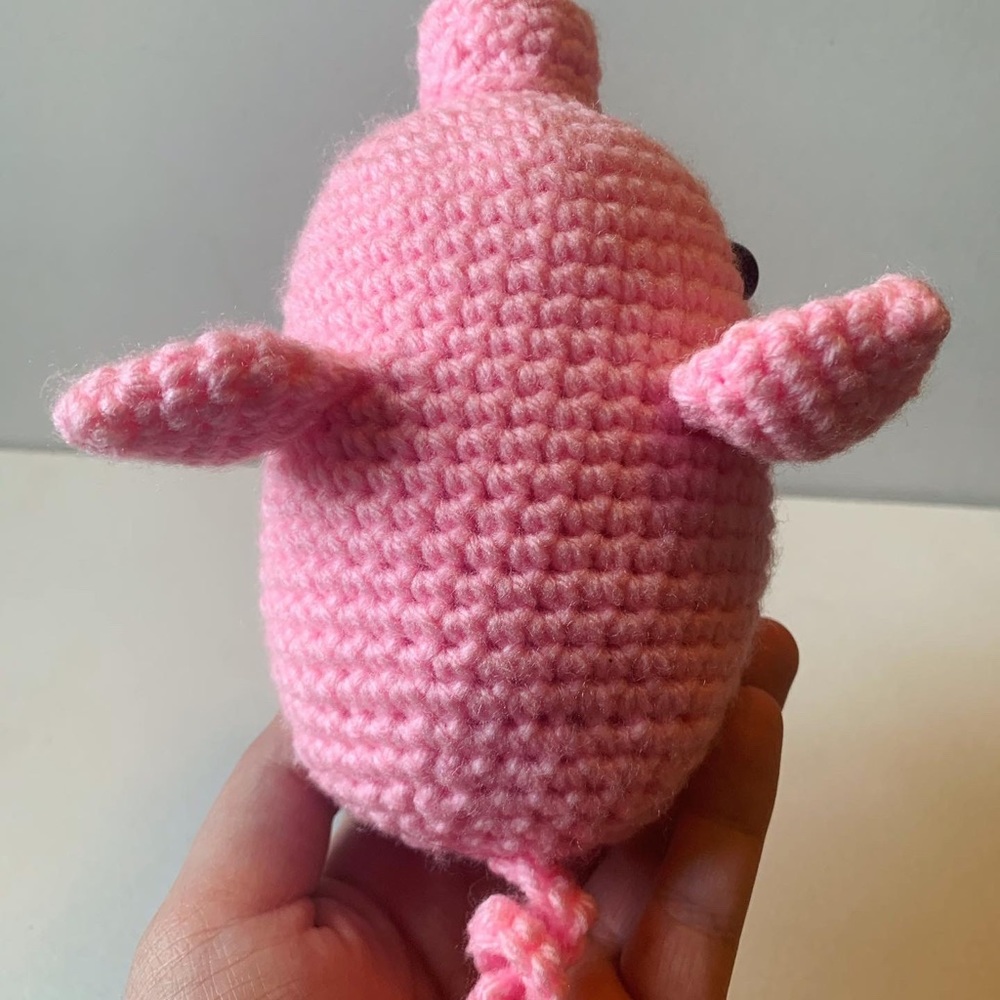 Made to order💖Pig plush handmade crochet - Picture 7 of 10